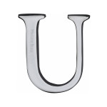 M Marcus Heritage Brass Letter U - Pin Fix 51mm